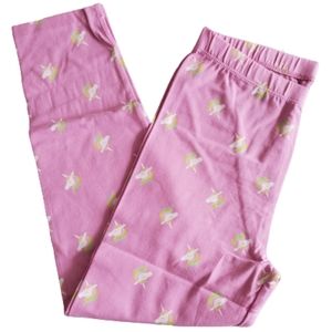 Gap kids big girls printed ankle length leggings, Xl/ 12-13, purple